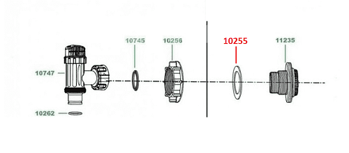 													Уплотнительное кольцо для сетчатого соединителя (38 мм) INTEX 10255 фото 3